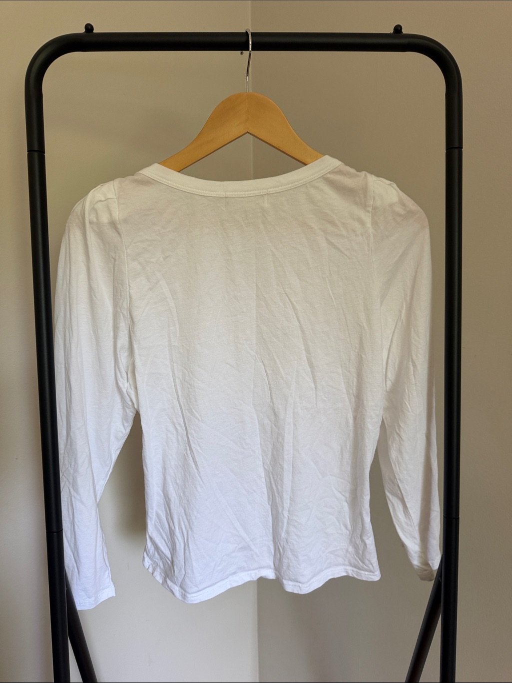 Nation White Long Sleeve Tee — image 2 of 3